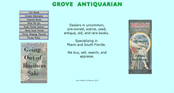 Desktop Screenshot of grovebook.com